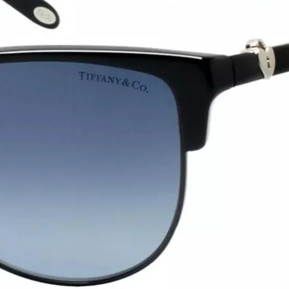 Tiffany & Company Polorized Sunglasses TF4080 Cat Eye heart locket MA #481 - Picture 4 of 15